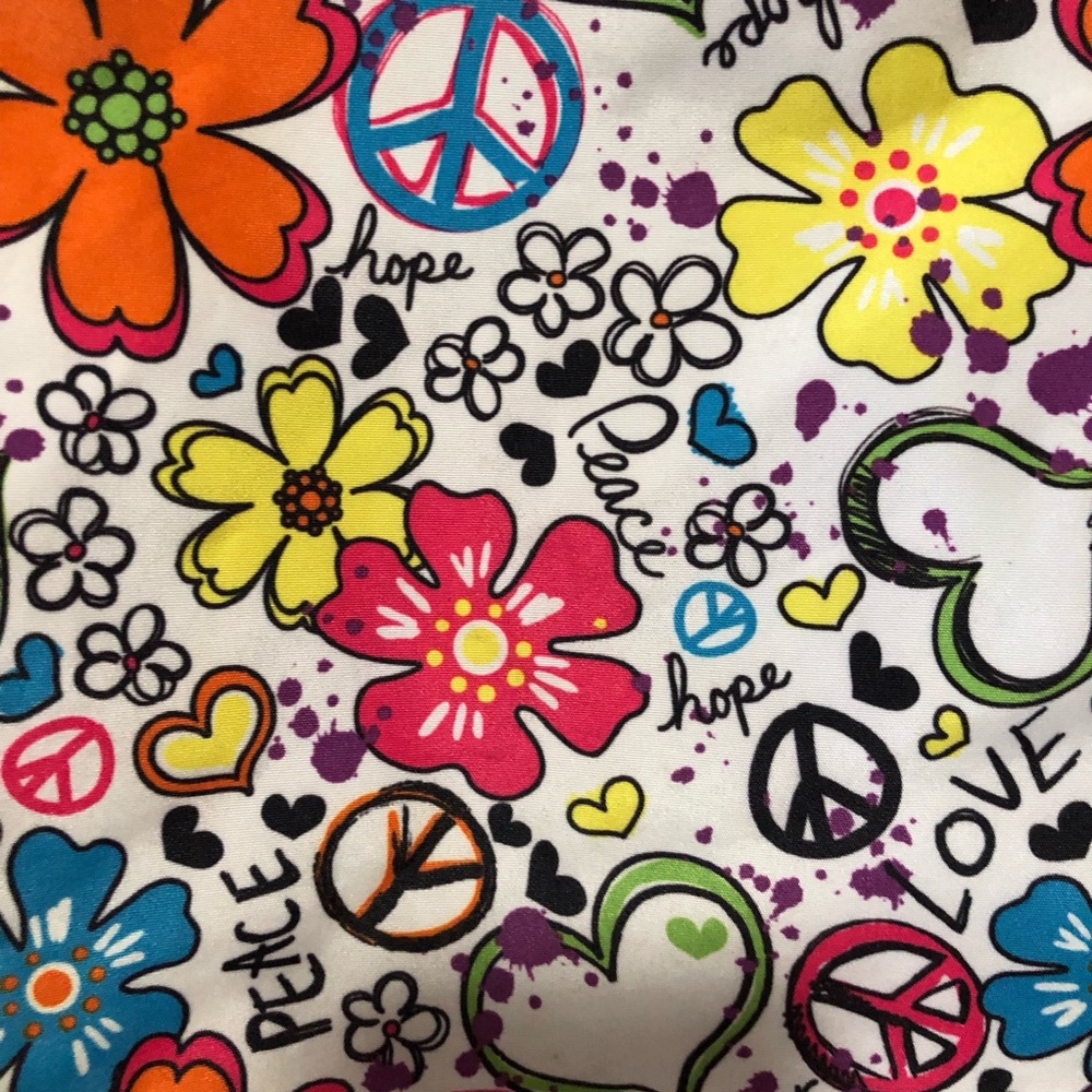 Pink and colorful Justice Tote and or diaper bag! - Picture 2 of 9